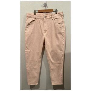 H&M Mom High Waist Ankle Length Stretch Jeans